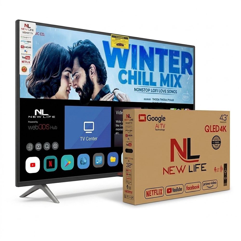 New Life LED TV 43" view 6